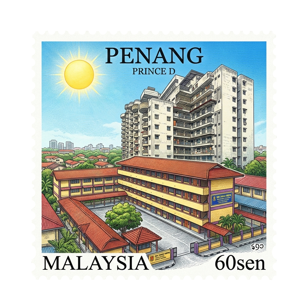 Penang Stamp 1995
